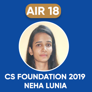 NehaLuniaCSFoundationRank18